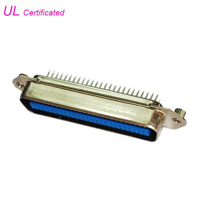 UL Certicified разъема Centronics Pin штепсельной вилки 50 прямого угла PCB чемпиона
