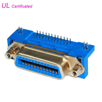 Разъем Centronics Pin PBT 36 с разъём-розетка ангела права PCB