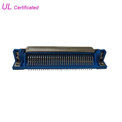 UL PCB 50 Pin Centronic прямоугольным аттестованный разъём-розетка
