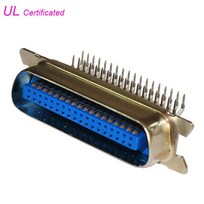 Тип MD R/A соединителя Pin PCB 36 Centronics мужской формирует тангаж раковины 2.16mm