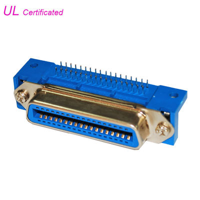 Разъём-розетка PCB разъема Pin Centronics 36 DDK прямоугольное для принтера