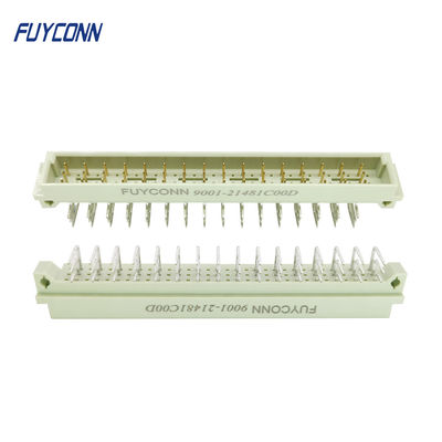 Соединитель евро Pin тангажа 48 мужчины 5.08mm PCB соединителя DIN 41612