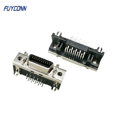 Соединитель сервопривода разъем-розетки 20pin SCSI R/A, мини соединитель ленты MDR d