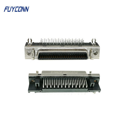 соединитель SCSI PCB 1.27mm прямоугольный, женский соединитель сервопривода 50Pin