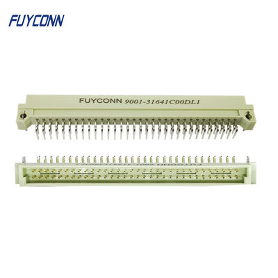 2 разъем-вилка Eurocard штепсельной вилки PCB соединителя DIN 41612 строк 2x32P 64PIN прямоугольная