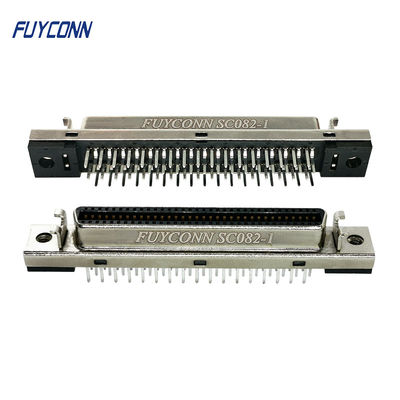 68 соединитель тангажа MDR PCB прямой женский 1.27mm соединителя SCSI Pin