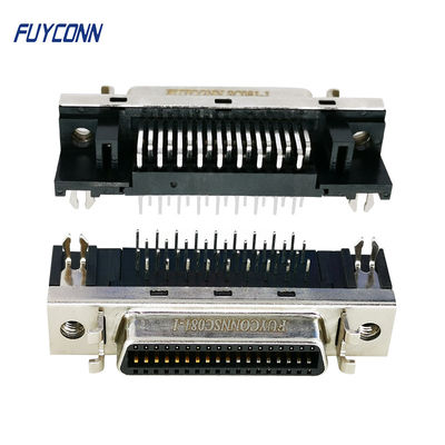 Соединителя SCSI PCB соединитель сервопривода штыря SCSI 36 женского R/A женский