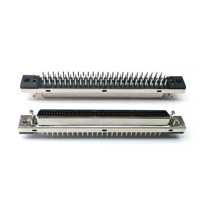 CN соединителя SCSI PCB прямой печатает 100pin 1.27mm женский соединитель MDR
