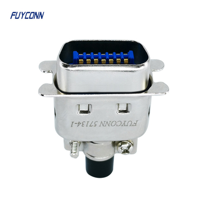 Соединитель ленты Pin DDK Centronics 14 соединителя DDK 57-30140 мужской с клобуком металла