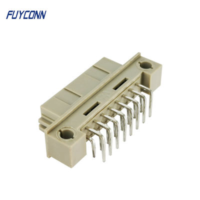Мужской разъем Eurocard 16Pin 2 ряда DIN 41612 соединитель 90 градусов R/A PCB