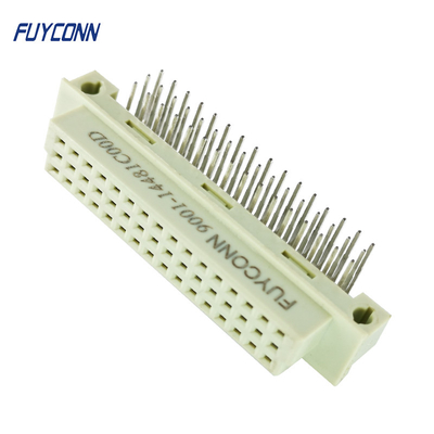 3 DIN строк 48P Eurocard 41612 терминала женских соединителя PCB прямоугольных