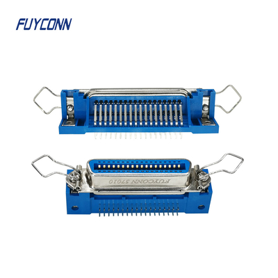 Соединителя Pin женских DDK PCB прямоугольный Centronics 50 36 24 14