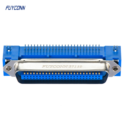Соединитель прямоугольного 2.16mm мужчины тангажа PCB Centronics