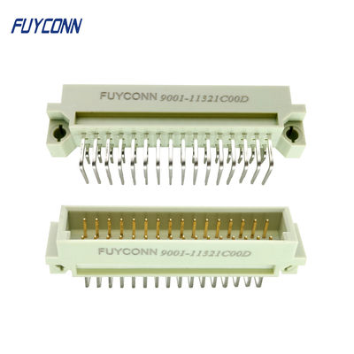 PCB 90 градусов соединителя DIN 41612 30pin 48pin 96pin 3rows мужской R/A